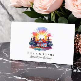 Cartão De Visita Atendimento ao mais velho