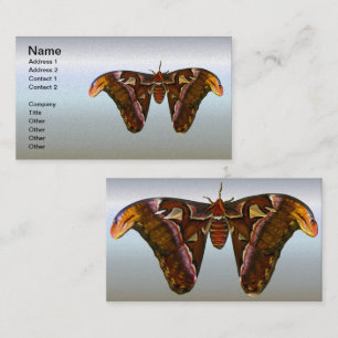 Cartão De Visita Atlas Moth - Cabeça Cobra
