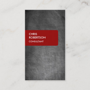 Cartão de visita atrativo cinzento do quadro