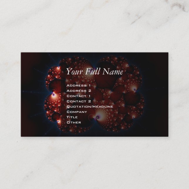 Cartão De Visita Atrato de Oposição - Arte Fraca (Frente)