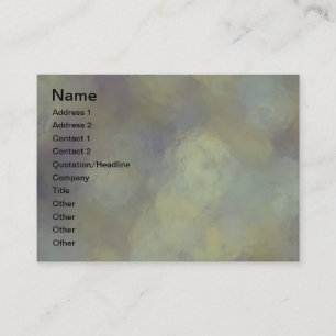 Cartão De Visita Através do vidro