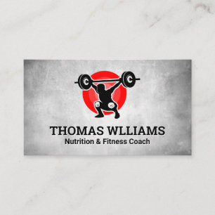 Cartão De Visita Aumento de peso   Malhação de saúde   Treinador pe