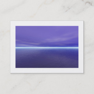 Cartão De Visita Aurora Roxa (bordada)