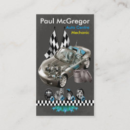 Cartão De Visita Auto Centre / Mechanic Business Card