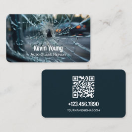 Cartão De Visita Auto Glass Repair