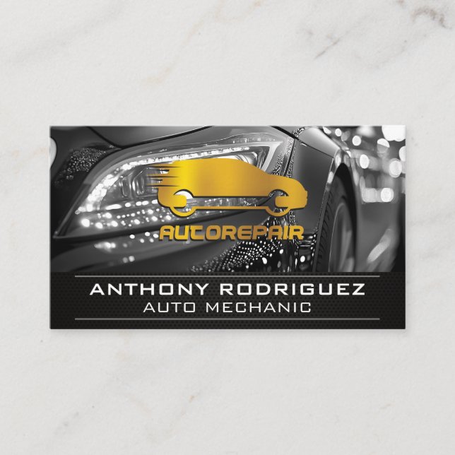 Cartão De Visita Auto Repair | Car Services (Frente)
