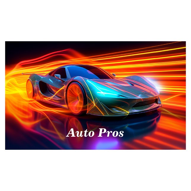 Cartão De Visita Auto Reparo/Mecânica (Criador carregado)