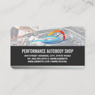 Cartão De Visita Auto Sports Car Care Serviços de Mecânico