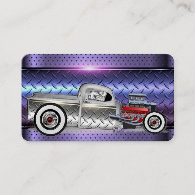 Cartão de visita automático (Frente)