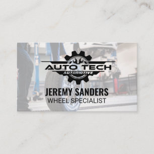 Cartão De Visita Automotivo Auto Tech   Mecânica