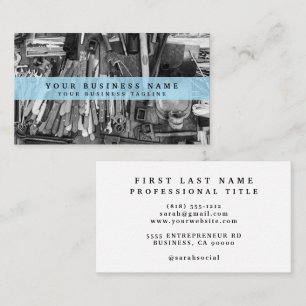 Cartão De Visita Automoto mecânico Handyman