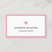 Autor de Romance de Coração Rosa