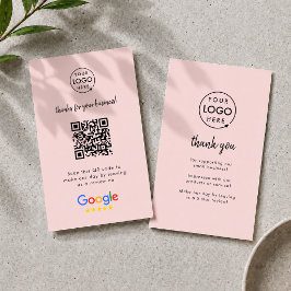 Cartão De Visita Avaliações do Google | Revisão Comercial Nós Rosa