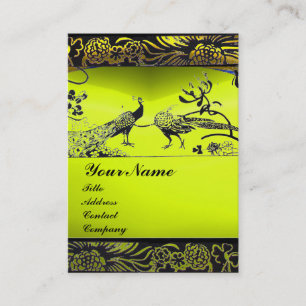 Cartão De Visita AVES DE AMOR DE CASAMENTO,branco preto,topaz amare