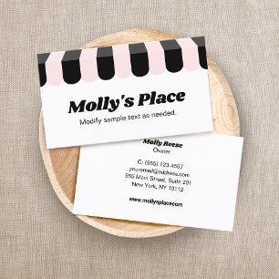 Cartão De Visita Awning