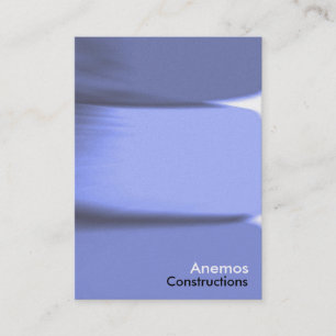 Cartão De Visita azul