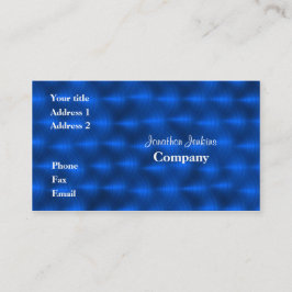 Cartão De Visita Azul