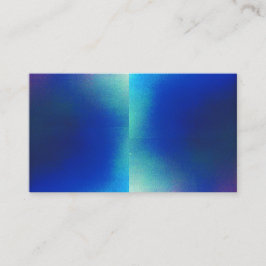 Cartão de visita Azul brilhante