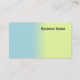 Cartão De Visita Azul e amarelo