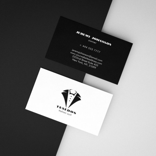 Cartão De Visita Azul e Dourado (Criador carregado)