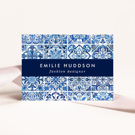 Cartão De Visita Azulejos do Mediterrâneo, Portugal, Azulejo, Majol