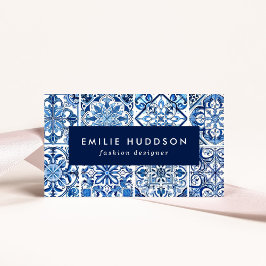 Cartão De Visita Azulejos do Mediterrâneo, Portugal, Azulejo, Majol