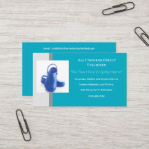 Azure Cinza Blue Clogs Uniform