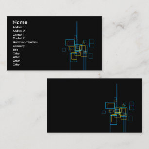 Cartão De Visita b_box do negócio