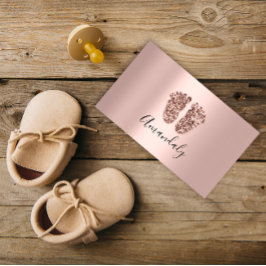 Cartão De Visita Babysitter Nanny Professional Daycare Feet