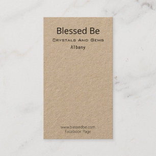 Cartão De Visita Backup De Pacotes De Cristal E Gem