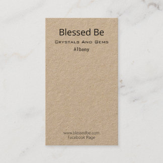 Cartão De Visita Backup De Pacotes De Cristal E Gem