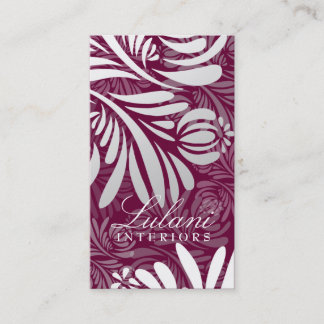 CARTÃO DE VISITA BAGA 311-EXOTIC FLORAL