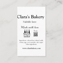 Bagaço de padaria adiciona ingredientes feitos com