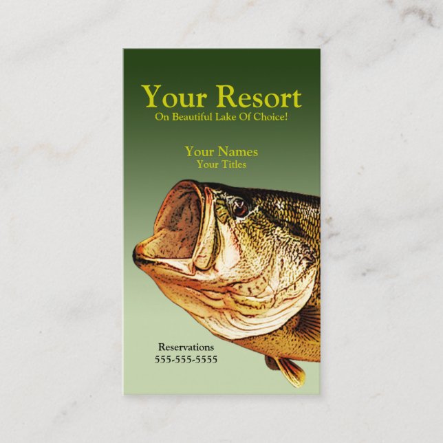 Cartão De Visita Baixo grande (Frente)