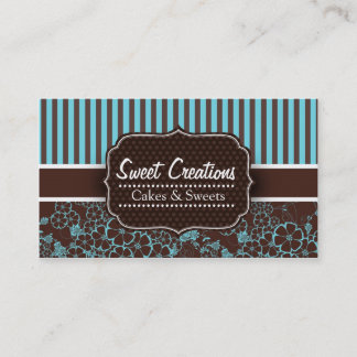 Cartão De Visita Bakery/Cakes/Sweets Creations