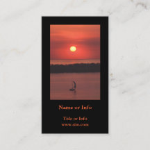 Balão de vela na foto do Sunset