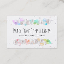 *~* Balões Plano de eventos do Rainbow Party Festi