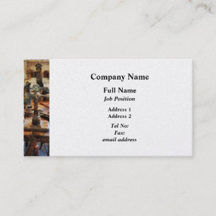 Cartão De Visita Banco no Laboratório de Dentagem - Platina