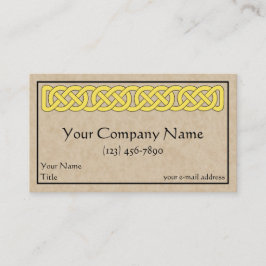 Cartão De Visita Banda Celtic Knotwork