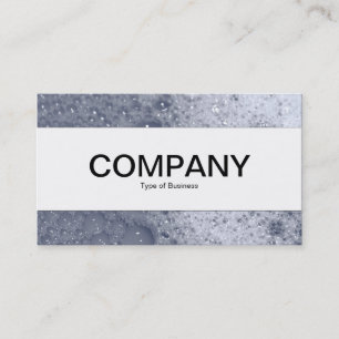 Cartão De Visita Banda central - Bolhas de sabão 03