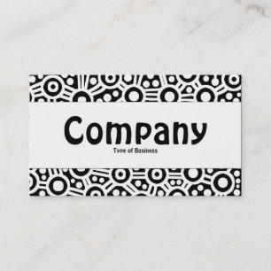 Cartão De Visita Banda central - Circuitos de Alienígena