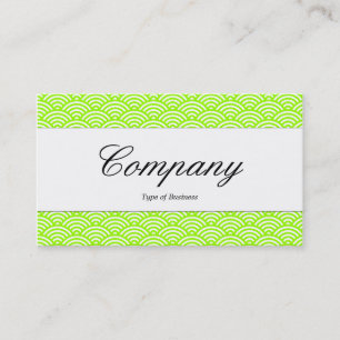 Cartão De Visita Banda Central - Script - Padrão de Escala de Peixe