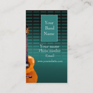 Cartão de visita - banda da música
