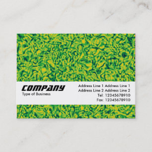 Cartão De Visita Banda de Textura - Impressionsmo Verde