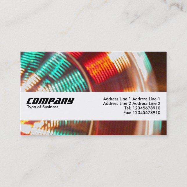 Cartão De Visita Banda de Textura - Roda Grande (Frente)