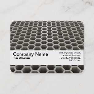 Cartão De Visita Banda de Textura V2 - Calor de Perspectiva de Hone