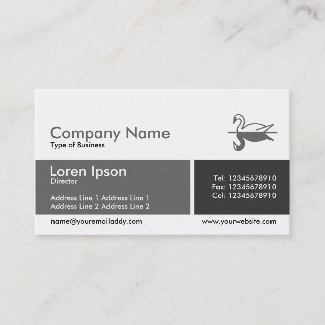 Cartão De Visita Banda dividida - Sombras das Cinzas (Frente)