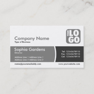 Cartão De Visita Banda dividida - Sombras das Cinzas - Logotipo