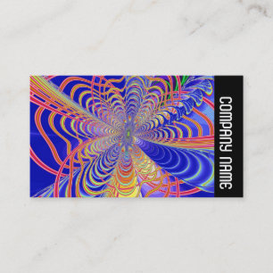 Cartão De Visita Banda lateral - Abstrato frontal 061012d