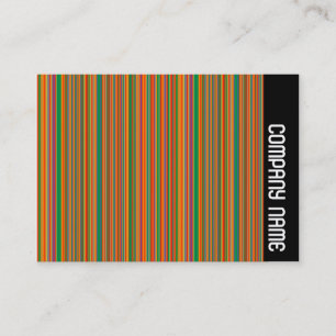 Cartão De Visita Banda lateral - Linhas coloridas 02